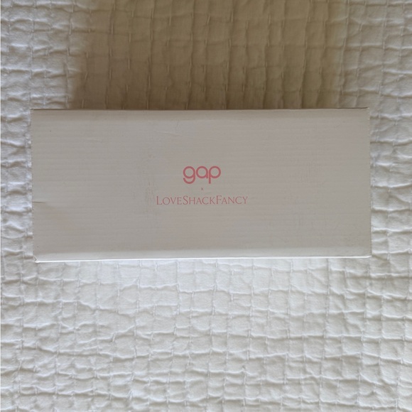 GAP x LoveShackFancy Toddler Girl 7 Mary Jane Floral Shoes NWT - Picture 2 of 15